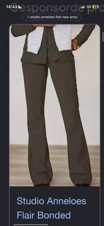 Studio Anneloes flair bonded broek new army travelstof mt M, Kleding | Dames, Maat 38/40 (M), Studio Anneloes, Ophalen of Verzenden