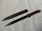 wo2 - k98 bajonet met schede - mauser k98, Ophalen of Verzenden, Landmacht, Duitsland, Mes of Dolk