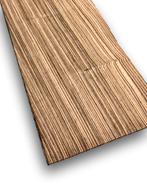 Zebrano fineer | 94x17 cm, -, -, Nieuw, -