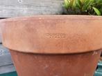 Italiaanse Terracotta bloempot groot 31w-26hoog Miekje's, Tuin en Terras, Bloempotten, Ophalen, 40 cm of meer, ., Rond