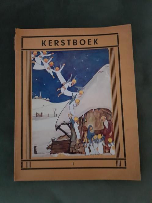 Uit 1928 cover Rie Cramer Kerstboek 64 blz., Antiek en Kunst, Antiek | Boeken en Bijbels, Ophalen of Verzenden