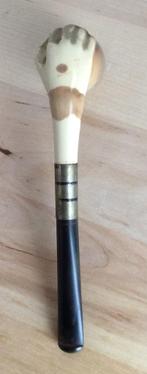 Prachtige antieke porseleinen pijp met afbeelding trein 1939, Verzamelen, Rookartikelen, Aanstekers en Luciferdoosjes, Ophalen of Verzenden