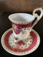 Antieke kop en schotel set, Antiek en Kunst, Antiek | Keramiek en Aardewerk, Ophalen of Verzenden