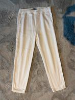 Witte linnen broek zara, Kleding | Dames, Ophalen of Verzenden, Zo goed als nieuw, Maat 36 (S), Lang