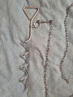 RVS Spiraal Grondanker - Nieuw met een kettinglijn, Watersport en Boten, Ophalen of Verzenden, Nieuw, Overige typen