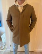 Selected Homme wool overcoated camel maat M, Ophalen of Verzenden, Zo goed als nieuw, Beige, Selected Homme