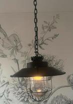 Industriële Hanglamp zwart, Ophalen, Gebruikt, Glas, 50 tot 75 cm