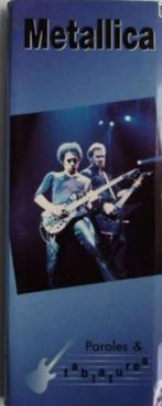 Metallica-Gitaar-paroles et tablatures de METALLICA, Ophalen of Verzenden, Gitaar