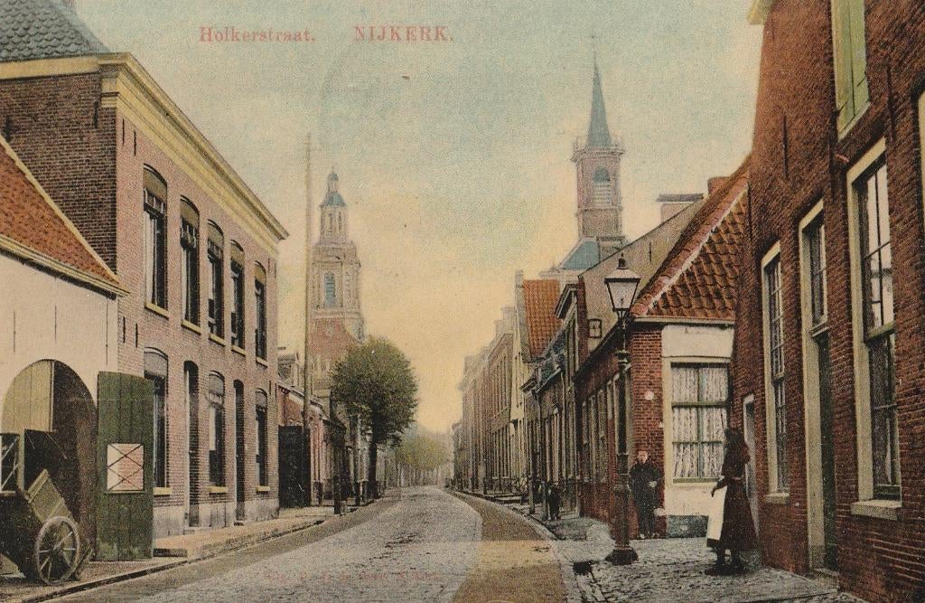 Nijkerk - 1037 - twa : Holkerstraat, Verzenden, Voor 1920, Gelderland
