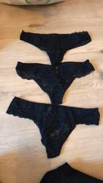 Brazilians zwart, Kleding | Dames, Ondergoed en Lingerie, Verzenden, Zwart, Slip