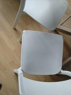 Ikea keukenstoelen  30,00, Huis en Inrichting, Stoelen, Ophalen, Wit, Hout, Zo goed als nieuw
