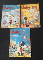Pumby kinderweekblad oude uitgaven 107-108-109 strip, Ophalen of Verzenden, Gelezen, Fictie algemeen