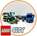 LEGO City Maaidorser Transport, Ophalen of Verzenden, Gebruikt, Complete set, Lego