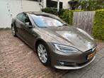 Tesla Model S 90D 2016 Titanium metallic, Automaat, 37 €/maand, Zwart, Model S