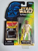 Star Wars POTF FF Admiral Ackbar with Comlink Wrist Blaster, Ophalen of Verzenden, Nieuw, Actiefiguurtje