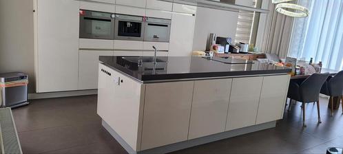 Luxe Kookeiland met Natuursteen Blad, Huis en Inrichting, Keuken | Keukenelementen, Gebruikt, Minder dan 100 cm, 200 cm of meer