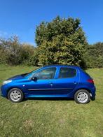 Peugeot 206+ 1.4 5D 2009 Blauw, Auto's, Voorwielaandrijving, 206+, Stof, 4 cilinders