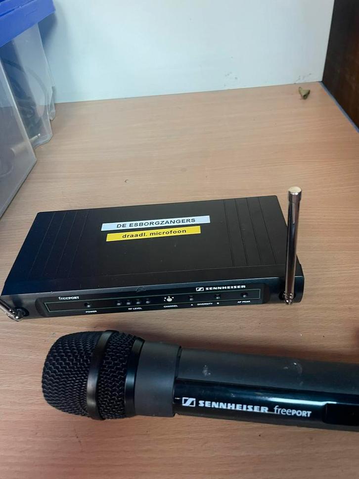 Sennheiser EM1-E Draadloze Microfoon, Muziek en Instrumenten, Microfoons, Gebruikt, Zangmicrofoon, Draadloos, Ophalen of Verzenden