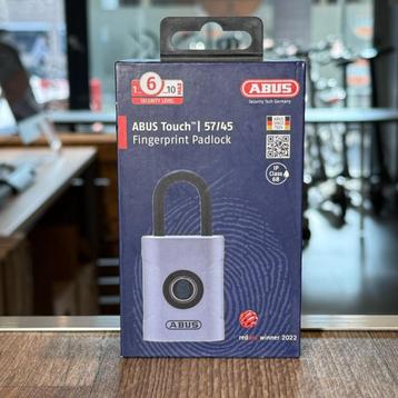 ABUS Hangslot Touch 57/45 Vinger afdruk | Nieuw in doos met beschikbaar voor biedingen