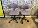 Vintage bureaustoelen (2x), Huis en Inrichting, Ophalen, Gebruikt, Overige kleuren, Bureaustoel