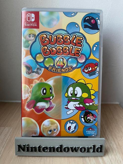 Bubble Bobble 4 Friends (Nintendo Switch), Spelcomputers en Games, Games | Nintendo Switch, Nieuw, Vechten, 1 speler, Vanaf 3 jaar