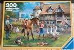 Puzzel, 300 stukjes, Ravensburger, paarden, Verzenden, Meer dan 50 stukjes, Zo goed als nieuw, 6 jaar of ouder