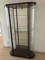 Sjieke vitrinekast met verlichting, Ophalen, Met plank(en), Gebruikt, 50 tot 100 cm