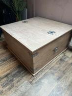 Mooie opbergkist / salontafel, Ophalen, Gebruikt, 50 tot 100 cm, 75 tot 100 cm