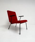 Gispen 1407 fauteuil van Wim Rietveld, 1954, Gebruikt, Minder dan 75 cm, Design, Ophalen of Verzenden