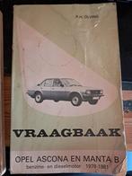 Opel Vraagbaak Ascona Manta B 1978-1981, Verzenden, Gelezen, Opel, P.H. Olving