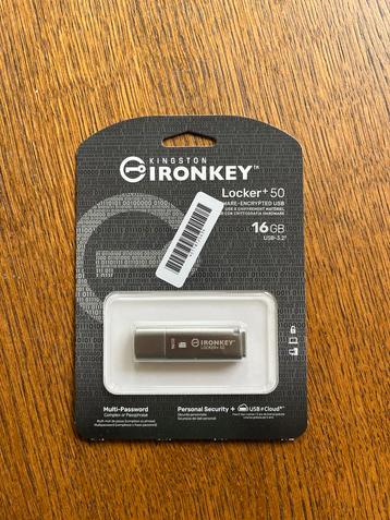 Kingston IronKey Locker+ 50 USB Stick XTS-AES Encryption beschikbaar voor biedingen