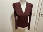 Only vest V hals M met pofmouw bruin, Only, Bruin, Nieuw, Ophalen