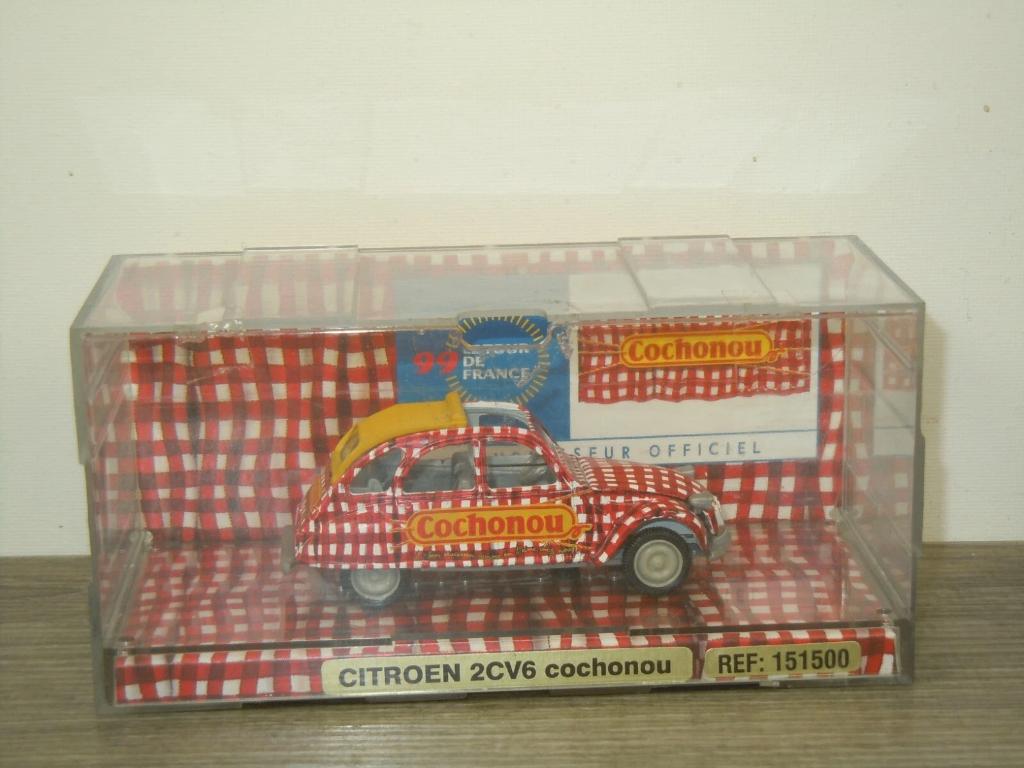 Citroen 2CV6 Cochonou - Norev 151500 - 1:43, Hobby en Vrije tijd, Modelauto's | 1:43, Auto, Verzenden, Frankrijk, Norev