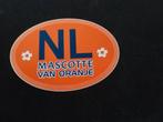 Sticker NL Mascotte van Oranje, Ophalen of Verzenden, Nieuw, Sport