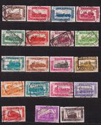 België Spoorwegzegels 1949 TR304-TR321A gestempeld, Ophalen, Gestempeld, Treinen, Gestempeld