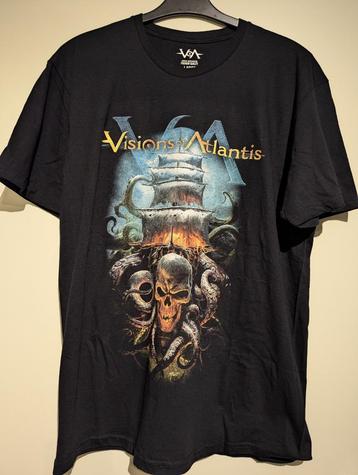 NIEUW Tour Shirt Visions of Atlantis Band summer 24 beschikbaar voor biedingen