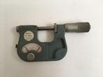 Micrometer 0-25 mm Mitutoyo - 0,01 mm, Doe-het-zelf en Verbouw, Meetapparatuur, Gebruikt, Ophalen of Verzenden, Afstand