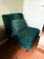 Groene Opvouwbare Logeerbank voor Kleine Ruimte, Huis en Inrichting, Eenpersoons, Zo goed als nieuw, 80 cm, Groen