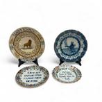 Lot wandborden (4x), o.a. Tichelaar, Antiek en Kunst, Ophalen of Verzenden