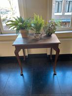 Antiek eikenhouten tafeltje, Antiek en Kunst, Antiek | Meubels | Tafels, Ophalen of Verzenden