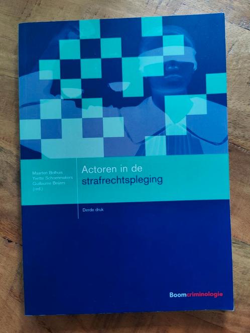 Actoren in de strafrechtspleging, Boeken, Wetenschap, Zo goed als nieuw, Ophalen of Verzenden