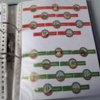 Sigarenbandjes nr 4: +/-1350 stuks van Derk de Vries geplakt, Ophalen of Verzenden, Gebruikt