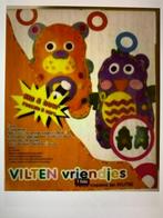 Vilten vriendjes kip en beer; knutselen, knutselpakket naaie, Ophalen of Verzenden, Nieuw, Figuurtje(s)
