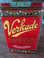 Vintage Verkade Toffees Blik, Ophalen, Gebruikt, Koek(jes), Verkade