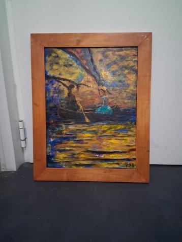 Impressionistisch Schilderij - Dikke Toets beschikbaar voor biedingen
