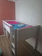 Halfhoogslaper Puck Beter Bed incl. matras, Huis en Inrichting, Ophalen, 90 cm, Eenpersoons, Wit