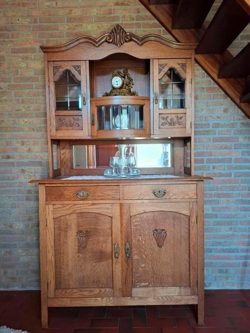 Prachtige antieke Hollandse buffetkast / kast, Antiek en Kunst, Antiek | Meubels | Kasten, Ophalen