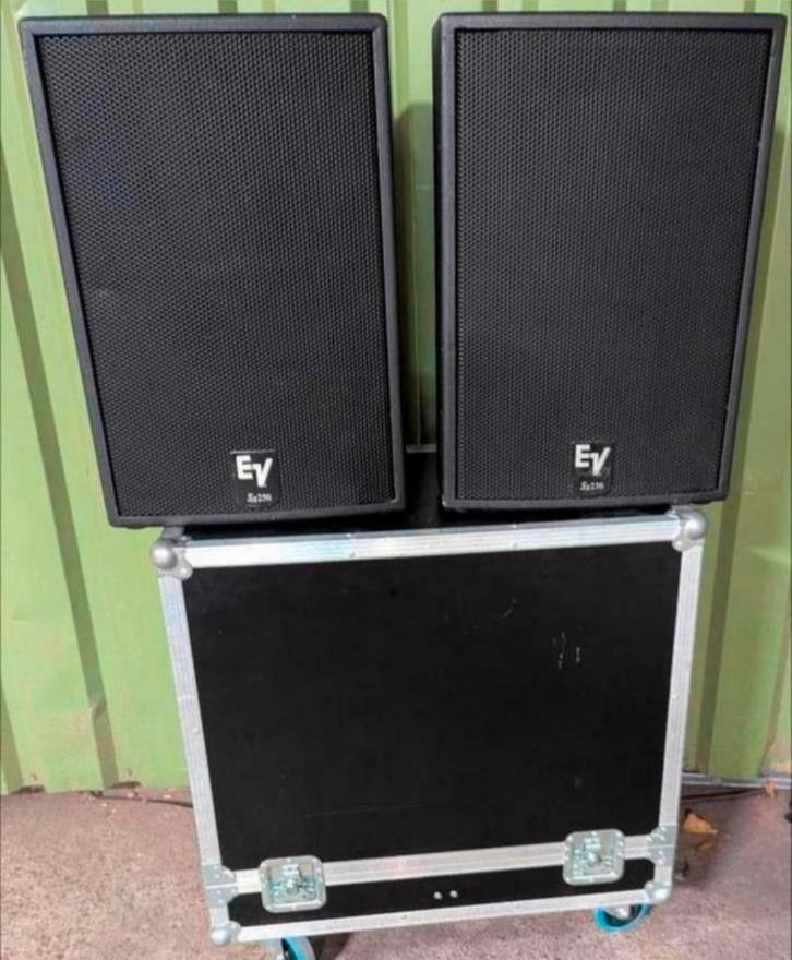 ✅Electrovoice SX 250 monitoren passief inclusief flightcase, Audio, Tv en Foto, Luidsprekers, Gebruikt, Overige typen, 120 watt of meer