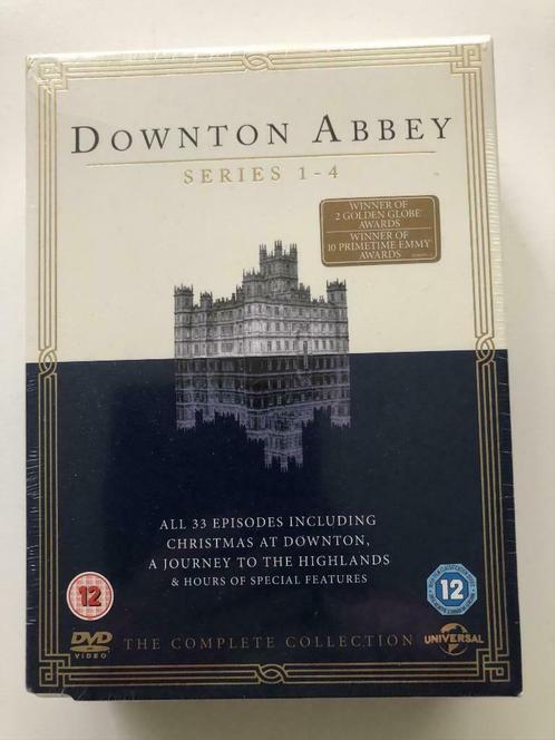 Downton Abbey Series 1-4 (SEAL), Cd's en Dvd's, Dvd's | Tv en Series, Nieuw in verpakking, Drama, Boxset, Alle leeftijden, Verzenden