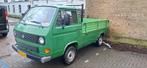VW T3 1.6 turbo diesel Pickup belastingvrij & 2 jaar APK, Auto's, Oldtimers, Achterwielaandrijving, Zwart, 1600 cc, Particulier